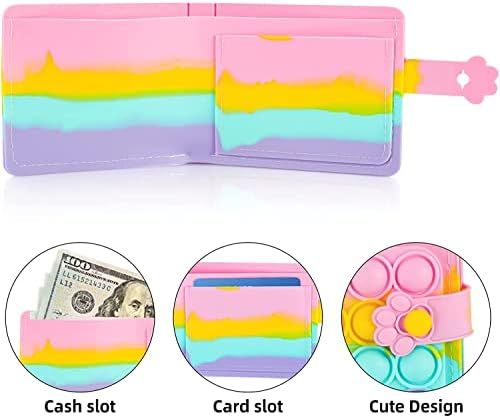 Art Pop It - Fun Funget Parent for Birls או Boys מתאים בכל ארנק או תיק | כסף בועת פופ ואחסון מזומנים
